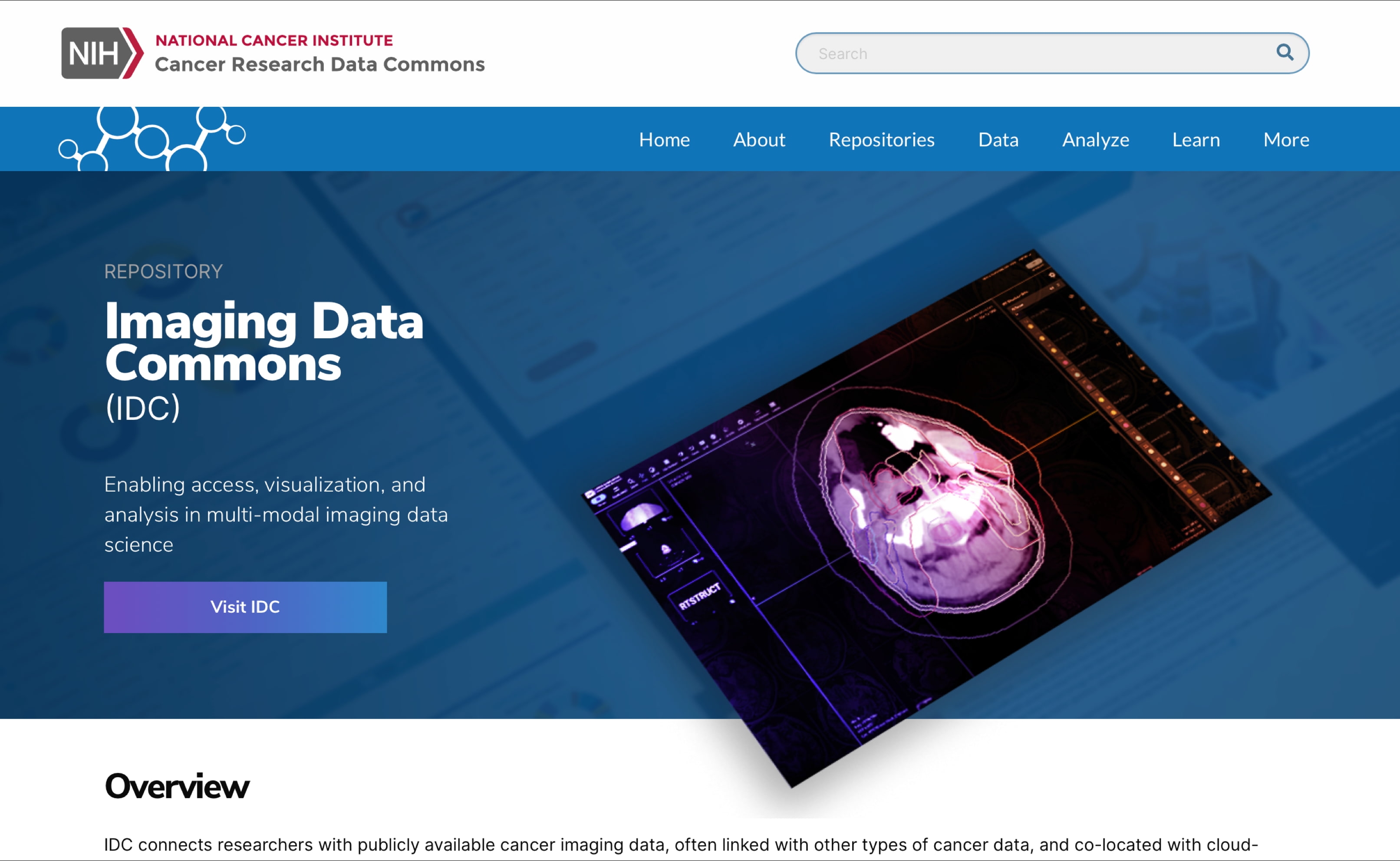 NCI Imaging Data Commons